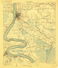 Old Historical Maps of Baton Rouge, LA | Pastmaps